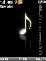 Music tema screenshot