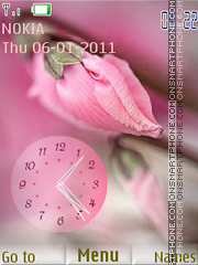 Cyclamen tema screenshot