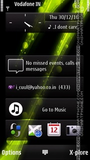 Green Drops By ishaque Theme-Screenshot