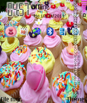 Capture d'écran Cakes thème
