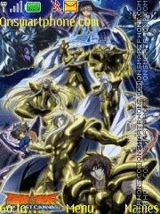 Capture d'écran Saint Seiya The Lost Canvas thème