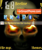 Quake 2 theme screenshot
