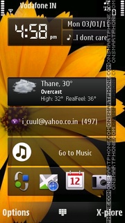 Omnia HD v1.02 S^3/s60v5 theme screenshot