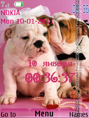 Two Dogs tema screenshot