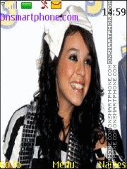 Danna Paola theme screenshot