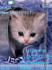 Cat tema screenshot