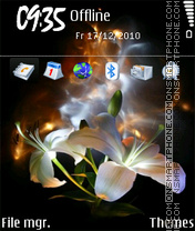 Digital Tulip tema screenshot