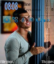 Capture d'écran Ronaldo Smile thème