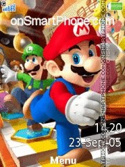 Скриншот темы Mario Bros 02