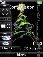 Christmas Slide Bar Theme-Screenshot