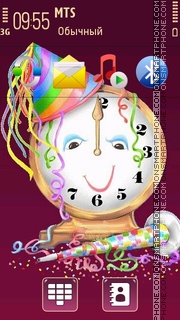 New Year 2013 theme screenshot