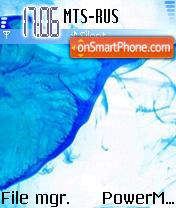 Water tema screenshot