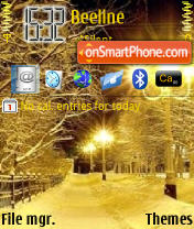 Northern Night N71 N73 N93 Theme-Screenshot