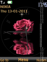 Rose tema screenshot