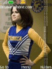 Скриншот темы Selena Gomez Cheerleader