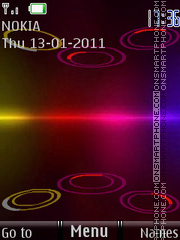 Colorfull Abstract tema screenshot