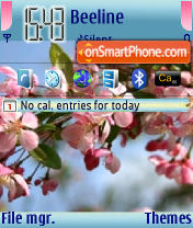 Spring tema screenshot