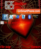 Warmheartp tema screenshot