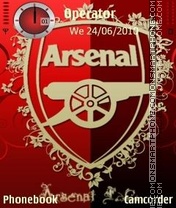 Arsenal Fc es el tema de pantalla