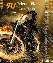 Ghost Rider Animated theme screenshot