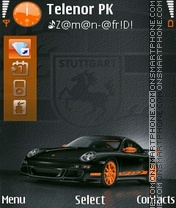 Porsche Car theme screenshot