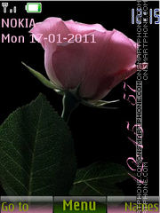 Rose tema screenshot