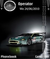 Aston Martin tema screenshot