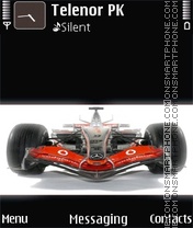 Скриншот темы McLaren F1