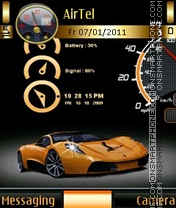 Race Car 2011 tema screenshot