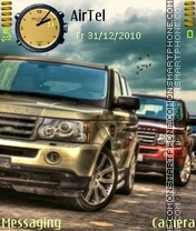 Скриншот темы Range Rovers