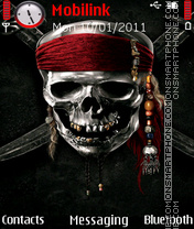 Pirates of caribbean 5 theme theme screenshot