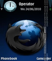 Capture d'écran Firefox Beta thème