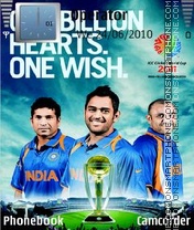 Icc worldcup 2011! tema screenshot