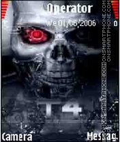 Terminator 4 theme screenshot