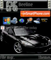 RX8 tema screenshot