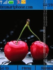 Cherries 03 tema screenshot