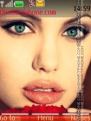 Angelina Jolie 21 theme screenshot