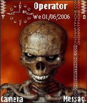 Capture d'écran Skeleton thème