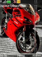 Ducati 1089 theme screenshot