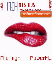 Lips Colorful Theme-Screenshot