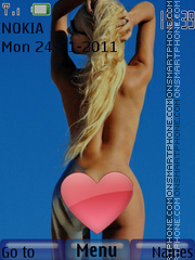 Sexy model45 theme screenshot