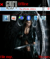 Vampiress theme screenshot