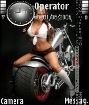 Chopperbabe tema screenshot