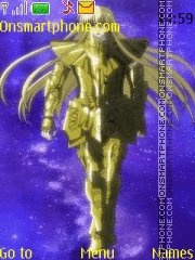 Saint Seiya Lost Canvas Asmita es el tema de pantalla