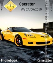 Corvette Style New tema screenshot