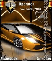 Lamborghini 2 theme screenshot