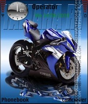 Yamaha R1 2011 theme screenshot