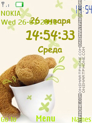 Teddy theme screenshot