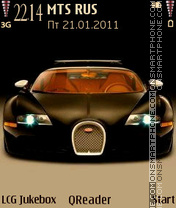 Bugatti tema screenshot