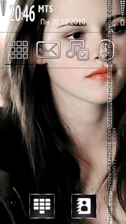 Kristen Stewart 05 theme screenshot